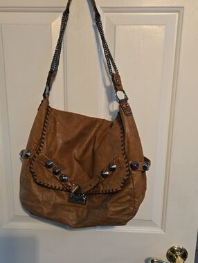 B&D Brown Soft Leather Shoulderbag